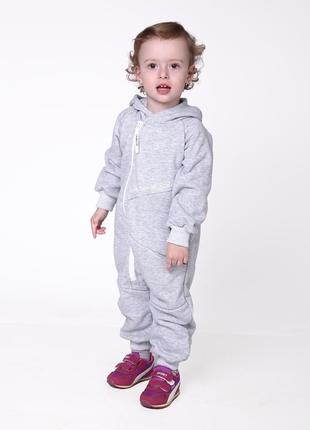 Стильный трикотажный ромпер комбинезон