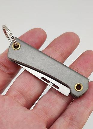 Брелок-нож из титанового сплава (для брелка/ключей) арт. 05355