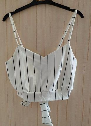 Топ смугастий літній