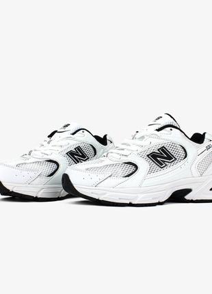 Кросівки new balance 530 "white/black"
