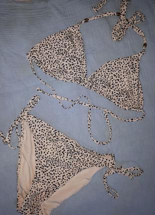 Купальник молочный в синее пятно от women'secret