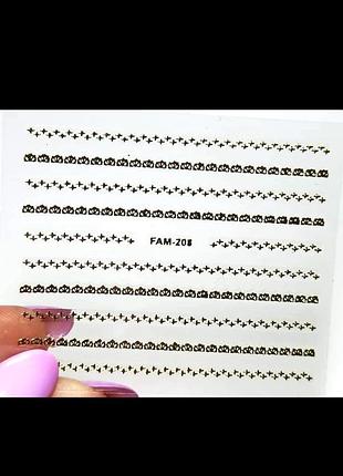 Наклейка-слайдер для маникюра