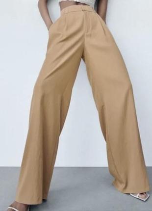 Брюки палаццо zara
