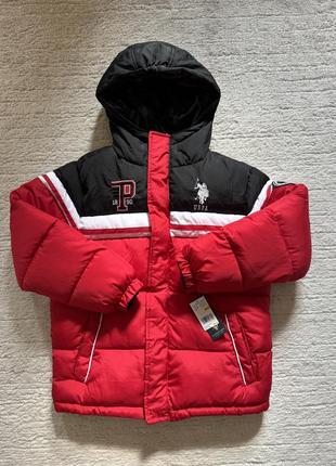 Новая двусторонняя куртка на 10/12р u.s.polo assn