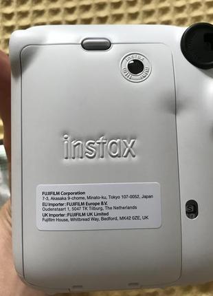 Камера моментальной печати fujifilm instax mini 12 white + пленка 10 шт
