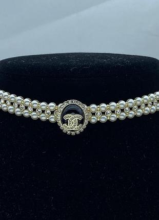 Колье в стиле chanel 2