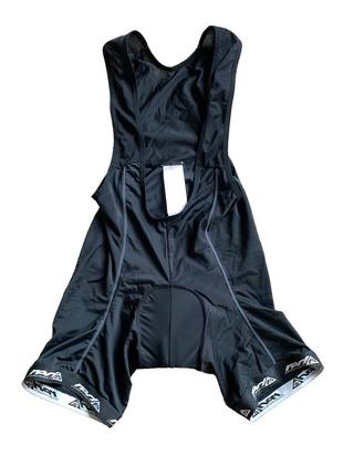 Red bib shorts1 фото