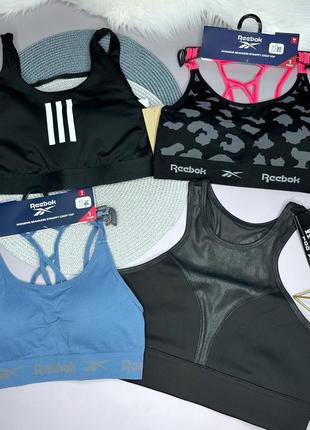 Спортивний топ reebok, puma xs s m l
