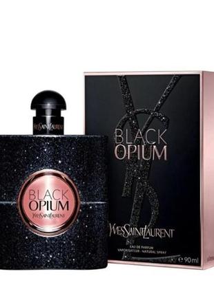 Женская парфюмированная вода black opium от yves saint laurent ( йссен лоран блек опиум )