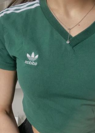 Оригінальний кроп топ adidas4 фото