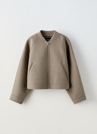 Куртка бомпер zara 11-12 лет 152 см