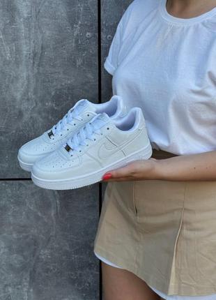 Кроссовки nike air force low white