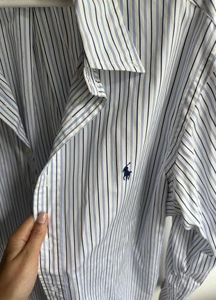 Оверсайз пляжная поло рубашка