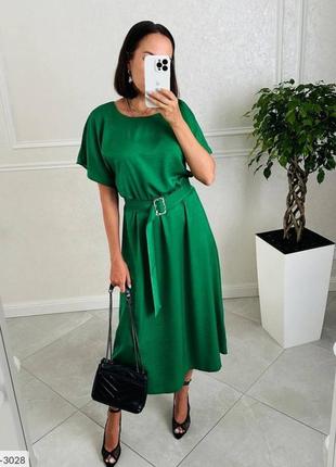 Плаття стильне з поясом7 фото