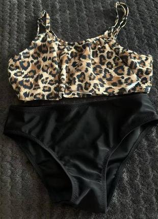 Купальник на девочку леопард 9/10, 11/12, 13/14 лет