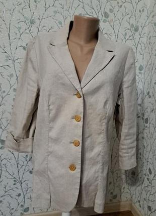 Піджак льон