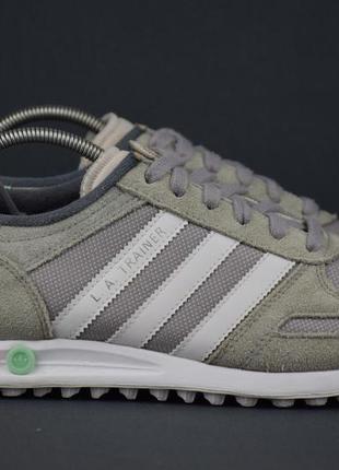 Кросівки замшеві adidas originals l.a.trainer. індонезія. оригінал. 40 р./25 см.