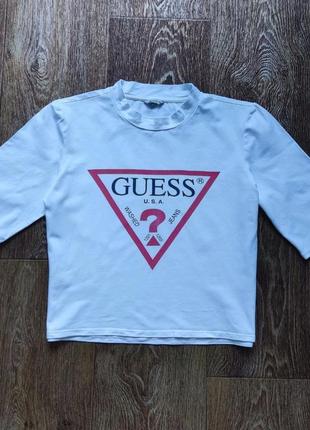 Білий жіночий топ guess розмір s-m