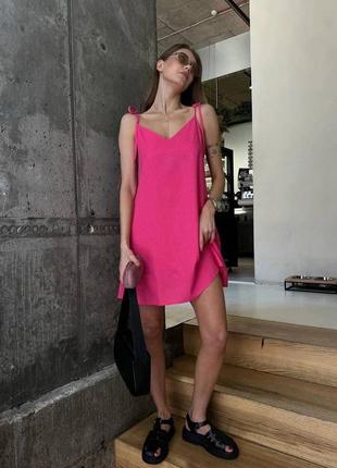 Льняное платье🌸