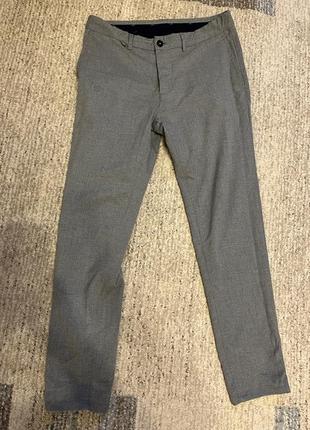 Чоловічі брюки zara slim fit