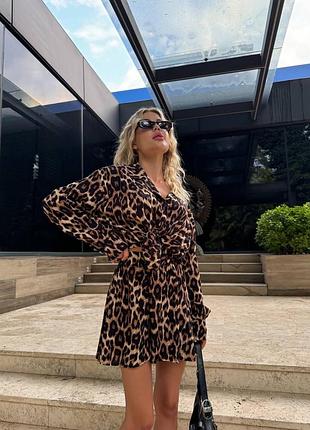 Рубашка+юбка-шорты