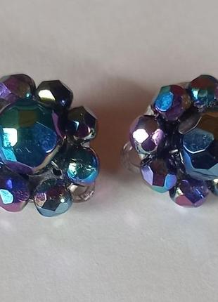 Яскраві, вінтажні кліпси. чехія.