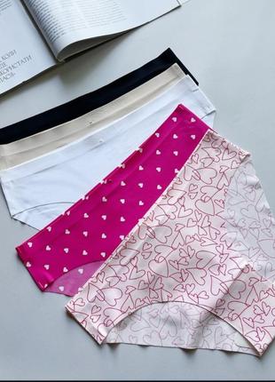 Бесшовные трусики слипы💖 набор из 3х штук или поштучно