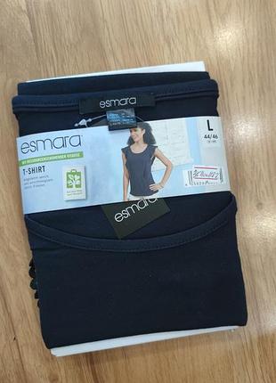 Жіноча футболка esmara, розмір l, темно синій