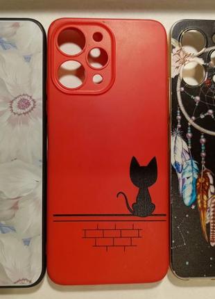 Чохли бампери на xiaomi redmi 12 (ціна за 3шт.)
