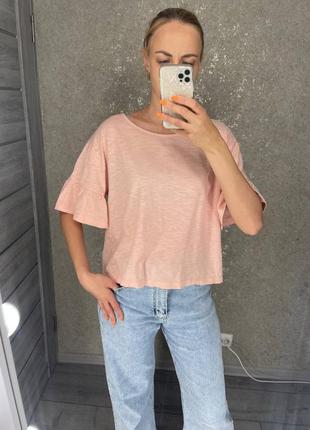 Свободная футболка zara5 фото