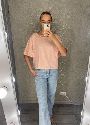 Свободная футболка zara6 фото