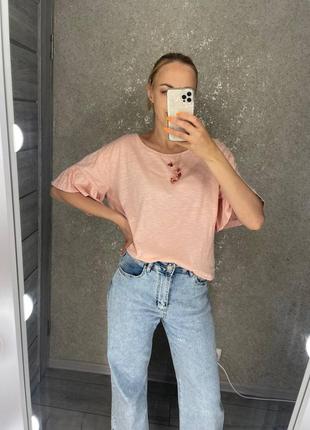 Свободная футболка zara3 фото