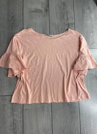 Свободная футболка zara7 фото