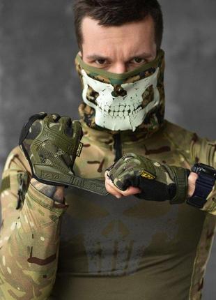 Перчатки тактические mechanix m-pact® fingerless oliva gloves вт1023