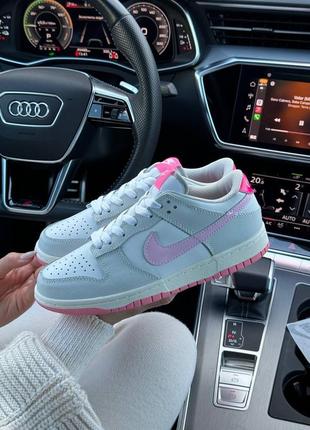 Жіночі кросівки nike sb dunk low 520 pink puck3 фото