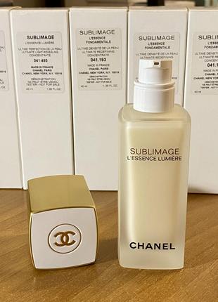 Оригинальный chanel sublimage lessence lumiere восстанавливающий концентрат для сияния кожи лица