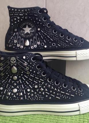 Кеды высокие  converse .....  с аппликацией  ( 542442c ) унисекс