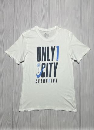 Nike manchester city premier league champions футболка оригинал