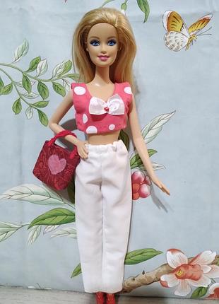 Одежда для барби - топик, брючки, сумочка..