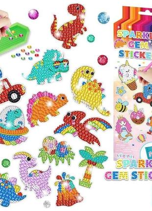 Набір дитячої творчості "наліпки з мозаїки" salemarket