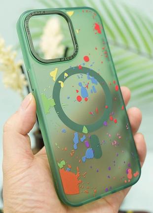 Чохол tpu+pc flush with magsafe для apple iphone 11 (6.1") 3