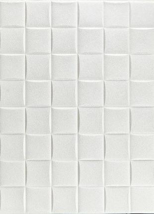Самоклеюча декоративна 3d панель плетіння 700х700х8мм (176) sw-00000189