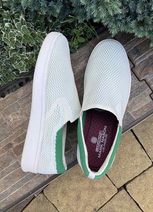 Skechers mark nason оригинальные фирменные женские слипоны мокасины кроссовки 37.5-38р.