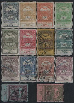 Філателія угорщини 1913 рік