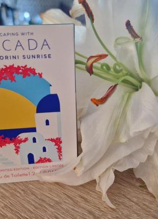 Escada santorini sunrise пробник