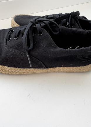 Кеды эспадрильи, кеды на соломе adidas