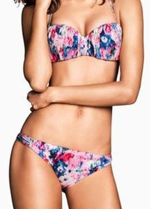 H&m balconette bikini top paisley верх купальника анжеліка бандо 80в, 85в, 80с, 85с анжелика без лямок полная поддержка балконет