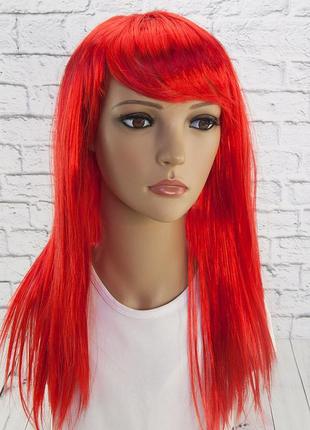 Парик ровный (красный)