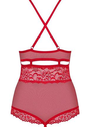 Боді з вирізом obsessive 838-ted-3 4