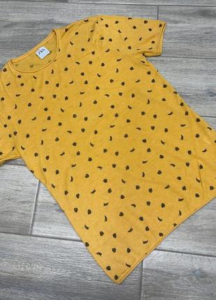 Жіноча  трикотажна в'язана футболка кофта zara m